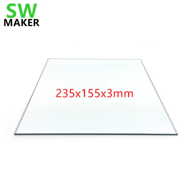 flashforge 3d printer parts heated bed borosilicate glass plate borosilicate glass sheets