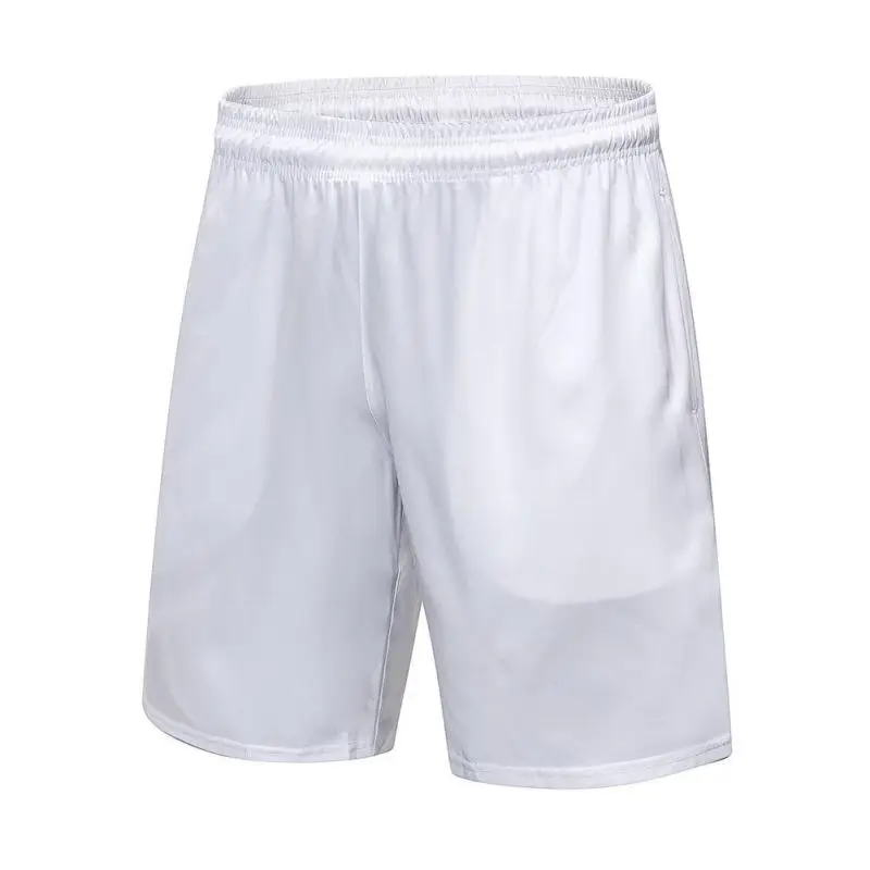 Мужские баскетбольные спортивные шорты для бега, мужские баскетбольные шорты, быстросохнущие дышащие Однотонные эластичные спортивные шорты для мужчин imsb - Цвет: Слоновая кость