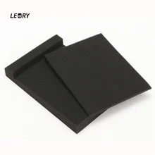 LEORY шт. Черная губка акустическая пенная изоляция колодки для спикера звукозаписи студии монитор 30x20 см 30x10 см амортизация