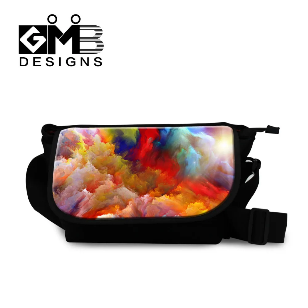 

New Brand Canvas Messenger Bags Fow Women Spain Colorful Print Handbag Large Capacity Mens Crossbody Bag Girls Shoulder Bag