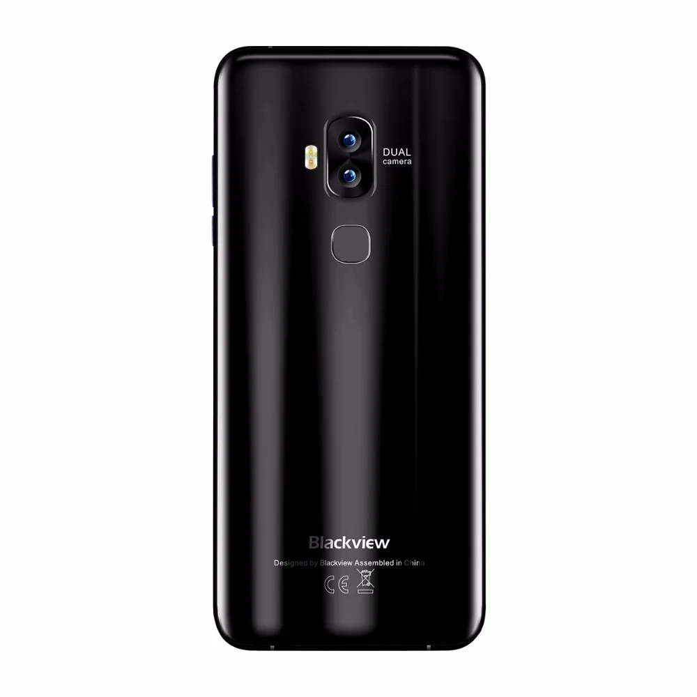 Blackview S8 5," 18:9 HD экран 4 камеры MT6750T восьмиядерный смартфон 4 Гб+ 64 Гб Две sim-карты отпечаток пальца OTG 4G LTE мобильный телефон