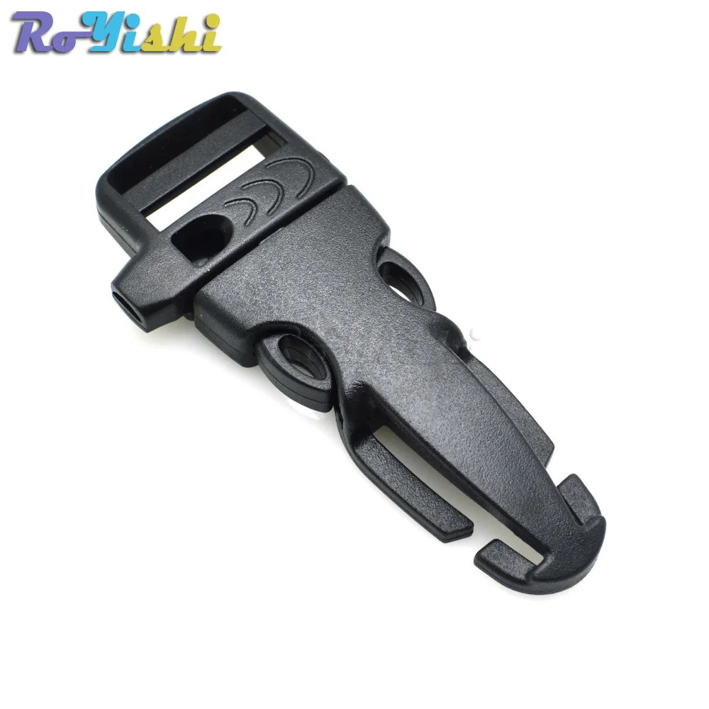 3//4/" 20mm Colorful Whistle Buckle Outdoor Camping Emergency Survival Buckle