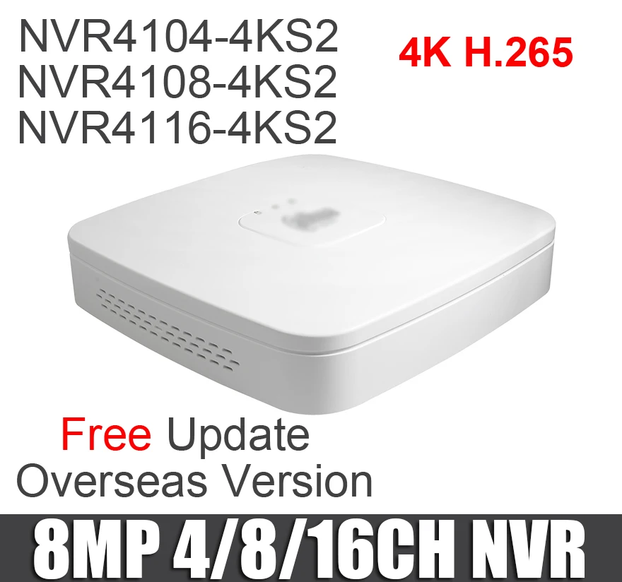 Деталь для видеорегистратора Dahua NVR4104 4ks2 NVR4108 деталь замены NVR4116 Smart 1U Mini NVR H.265 8mp