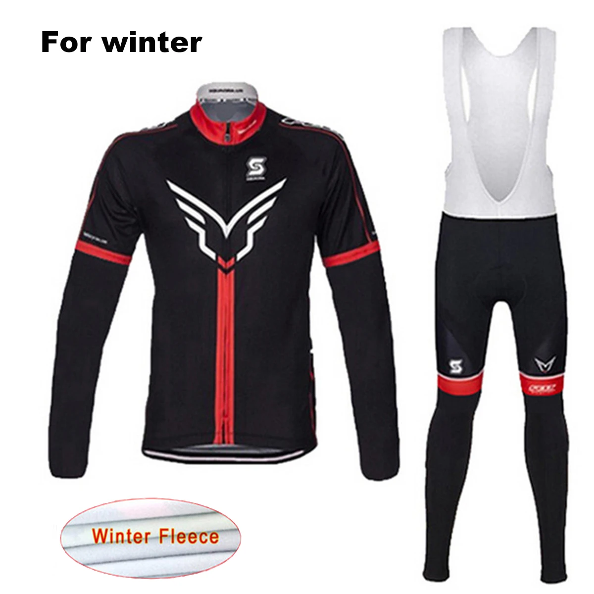 Betuttelen Zie insecten Overtreden Thermal Fleece Winter Felt Team Cycling Jersey Set Long Sleeve Ropa  Ciclismo Invierno Maillot Outdoor Sport Coat Bicycle Clothes - Cycling Sets  - AliExpress