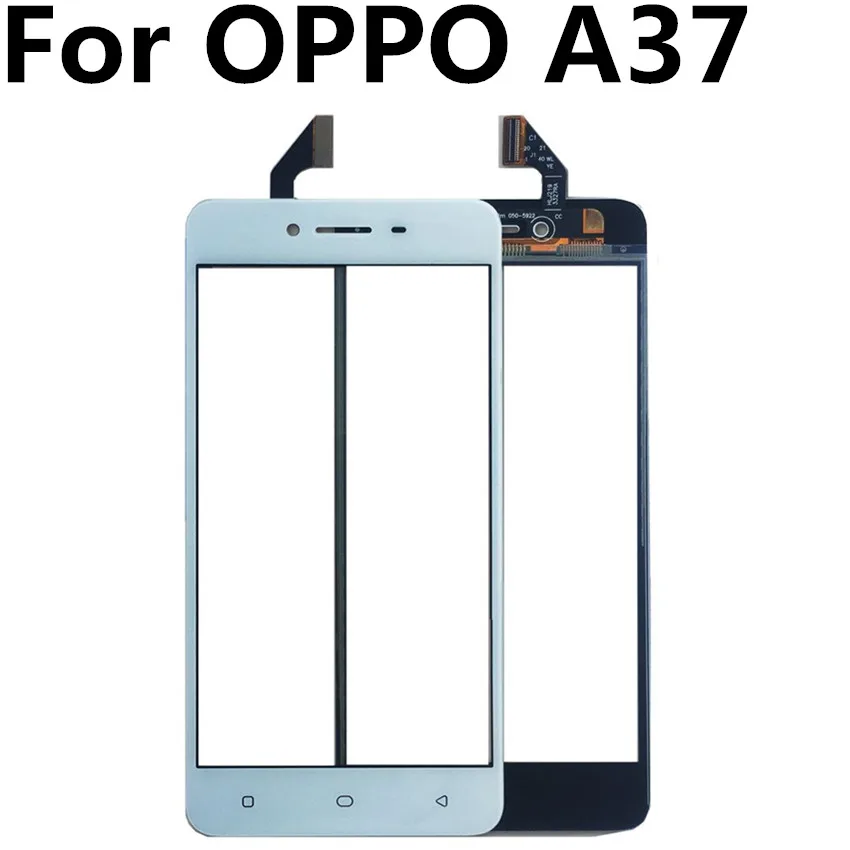 Сенсорный экран дигитайзер для OPPO A37 запасные части сенсорный объектив|Сенсорные