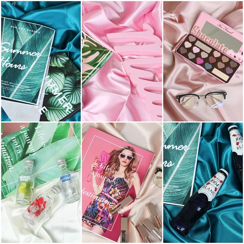 

Reusable Photography Backdrop Mercerized Cloth for Jewelry Cosmetic Studio Photo Background Ornament Accessories fotografico
