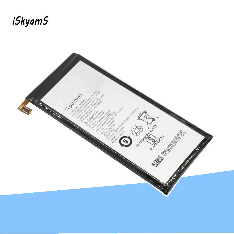 ISkyamS 1x2960 мАч TLp029B1 батарея для Alcatel Pop 4S 5095 5095B 5095I 5095K 5095L 5095Y для TCL 550 Аккумуляторы для смартфонов