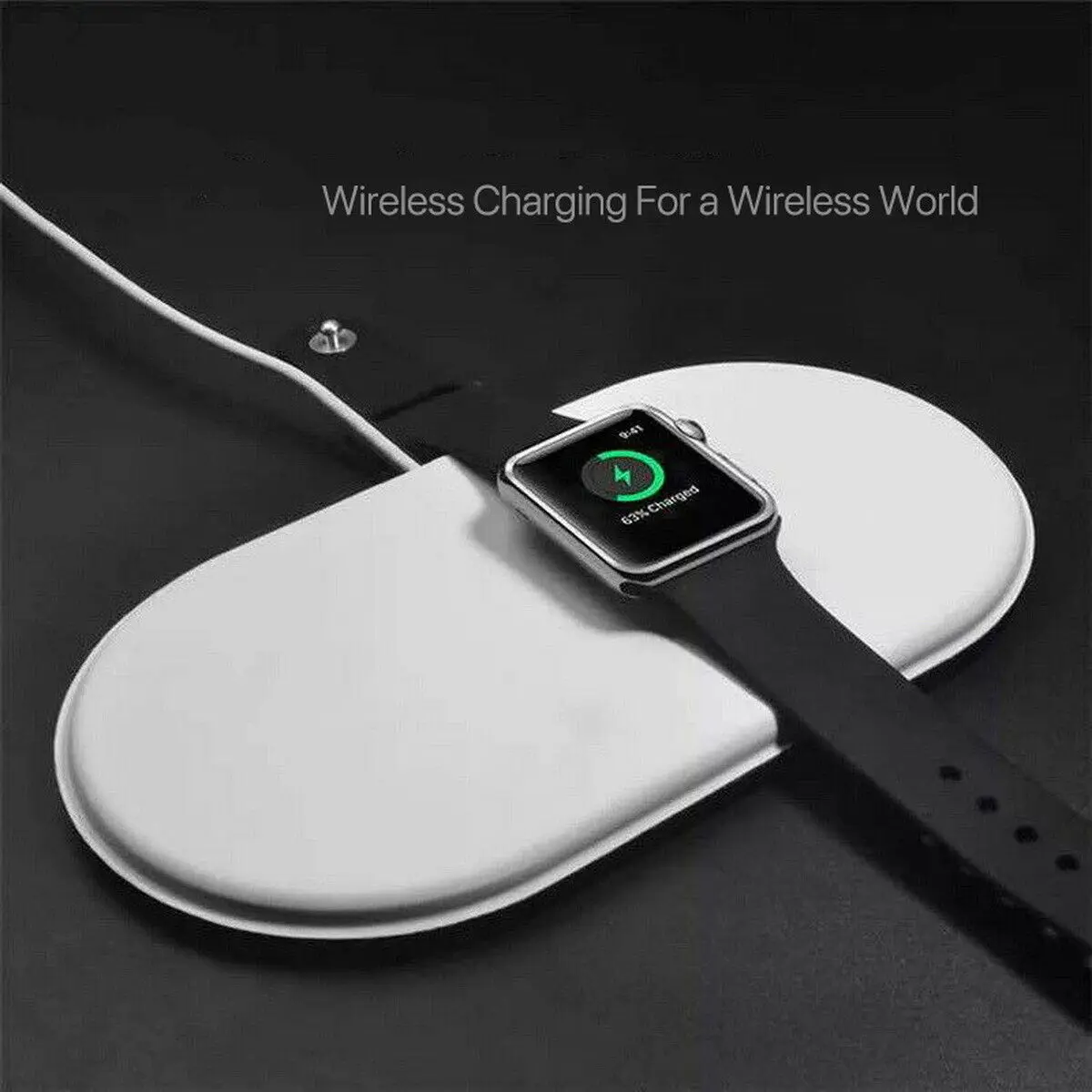 US 3в1 Qi Беспроводная зарядная панель Быстрая зарядка для Apple Watch iWatch iPhone XS X