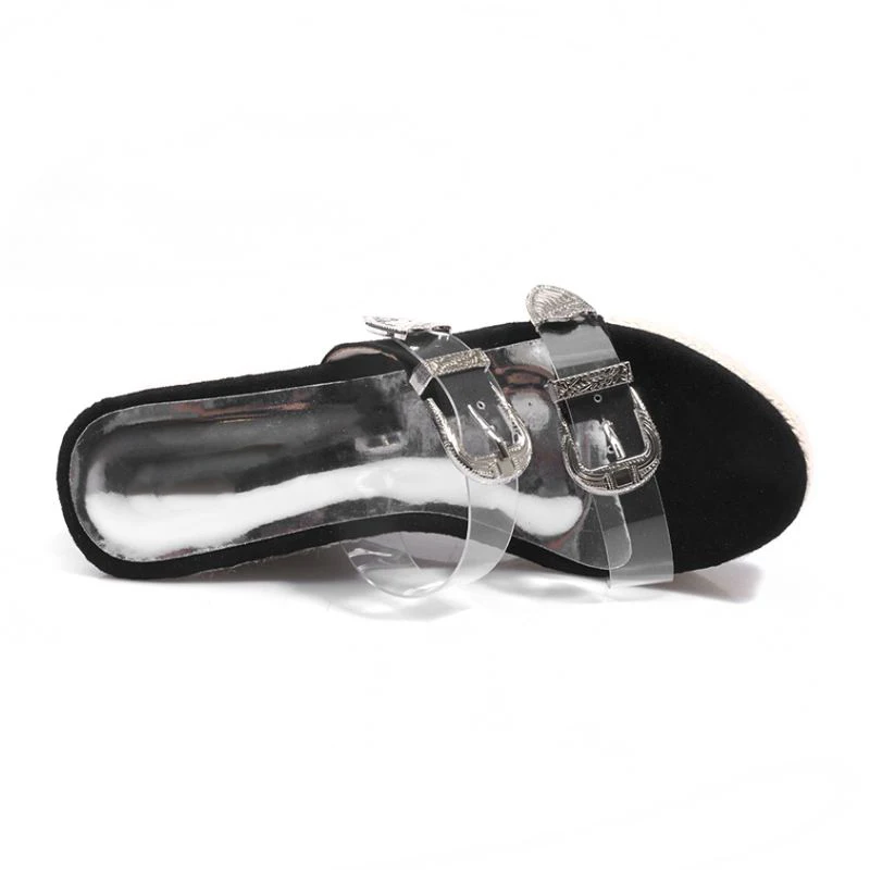 LebaLuka Wedges Sandals Women Fashion Buckle Platform Slippers Summer Shoes Women 2019 New Casual Chunky Sandals Size 34-40 LebaLuka Wedges Sandals Women Fashion Buckle Platform Slippers Summer Shoes Women 2019 New Casual Chunky Sandals Size 34-40