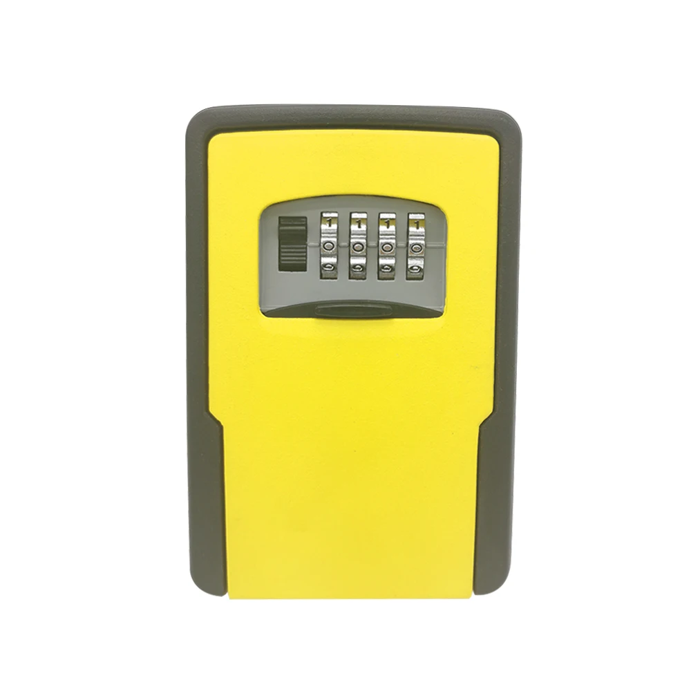 

Key Storage Lock Box Wall Mounted Key Lock Box With 4-Digit Combination for House Keys Car Keys for Home Office
