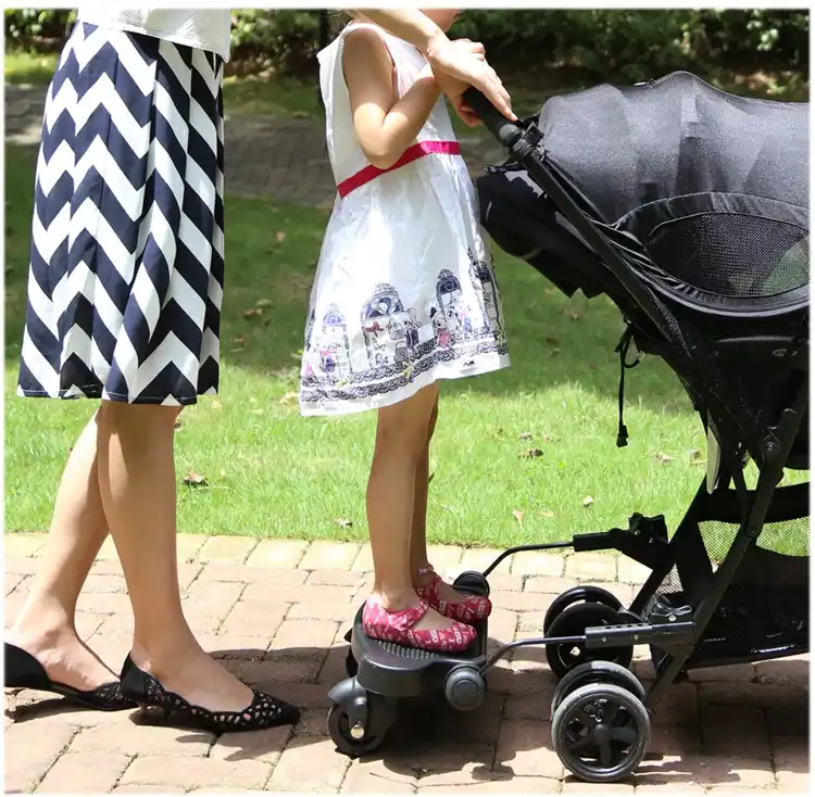 de Cochecito para niños de Tabla Buggy de pie Silla bebé Aqj5RSc34L