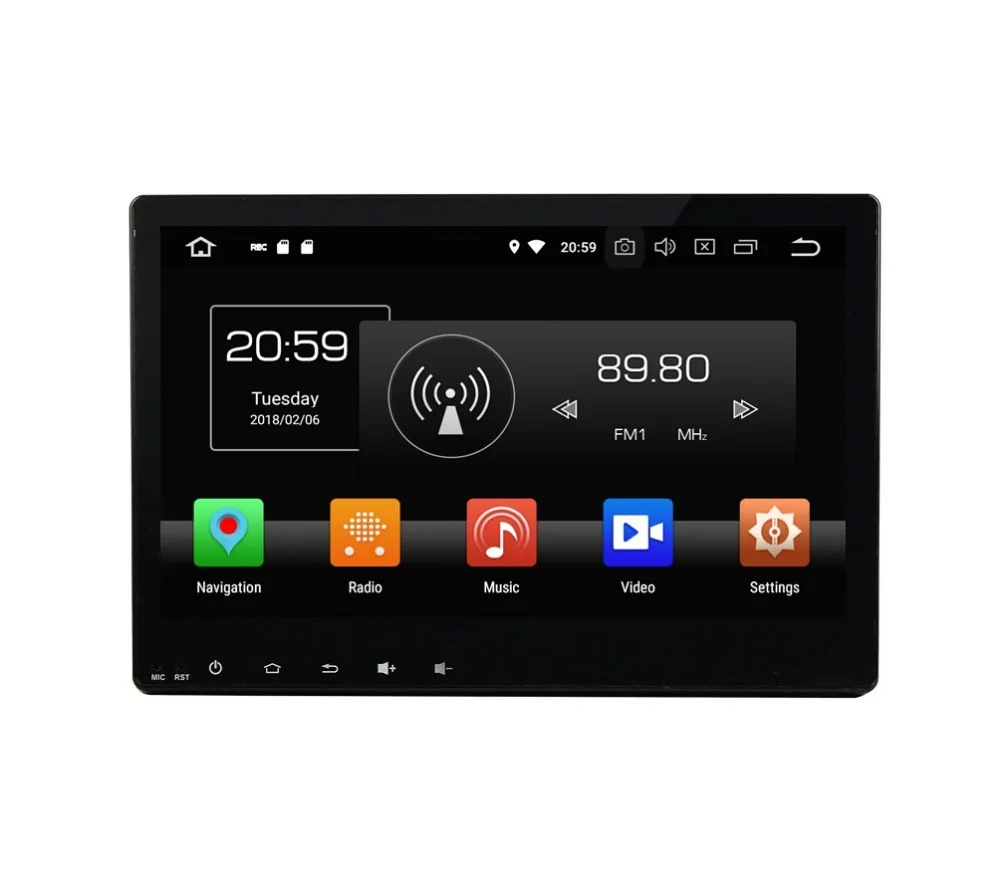 Best 4GB+32GB Octa Core Android 8.0 Car DVD Player for Honda VEZEL HR-V 2014 2015 2016 2017 Car Radio GPS WIFI Bluetooth USB DVR 1