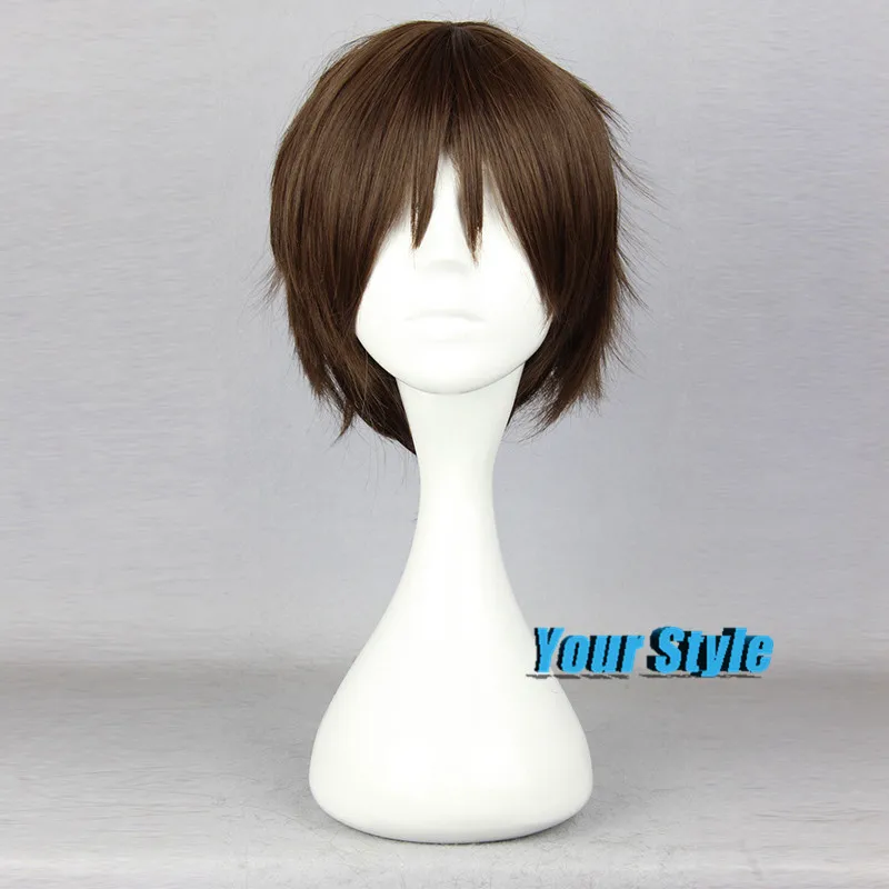 30 Sm Deshevye Milye Pariki Korotkie Malchik Vyrezat Elfa Pricheski Korotkie Volosy Napadenie Na Titan Eren Jaeger Yaponec Anime Parik Aliexpress Mobile