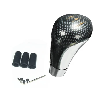 

2019 Universal 5 Speed Carbon Fiber Aluminum Manual Automatic Gear Shifter Shift Knob