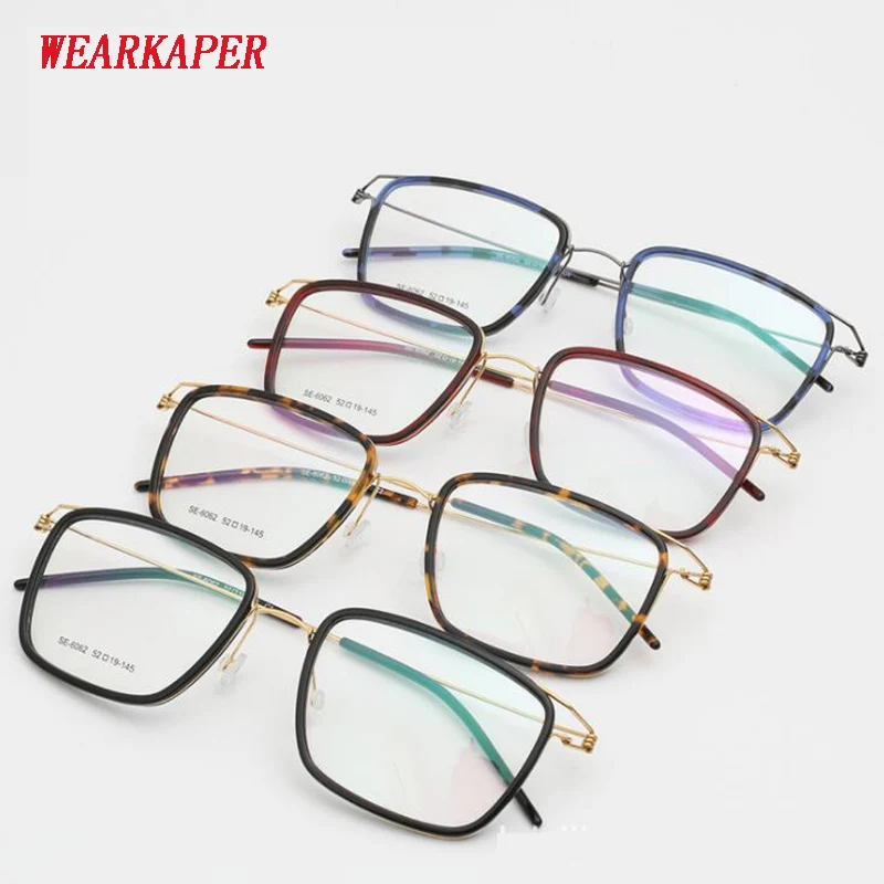 

Titanium Alloy Optical Glasses Frame Men Prescription Eyeglasses Korean Denmark Women Brand Designer Myopia No Screw Eyewear
