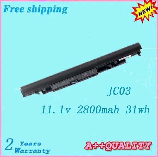 Высококачественный аккумулятор JC03 для ноутбука HP JC04 HSTNN-PB6Y 919682-831 TPN-C130 919701-850 |