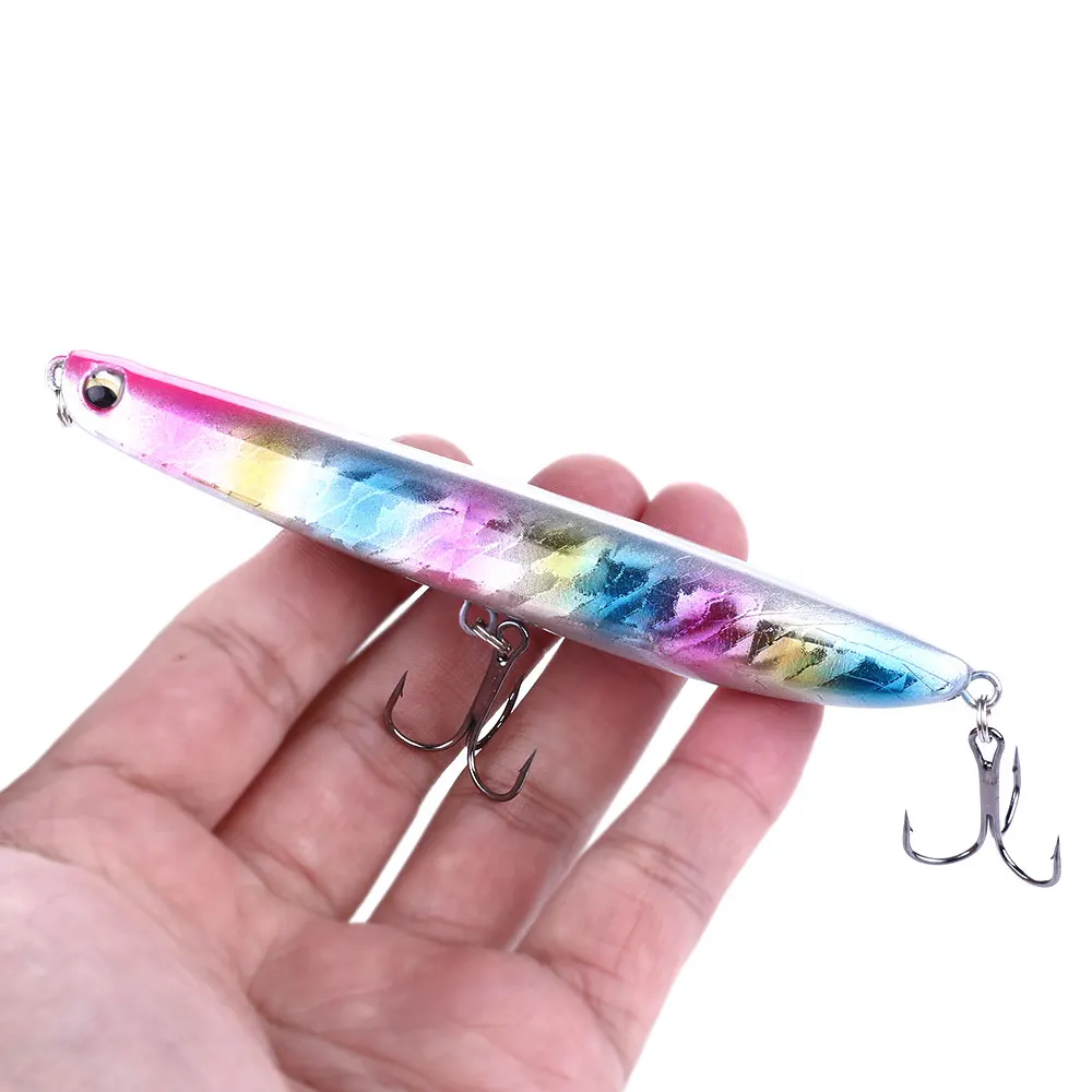 

1PCS 120mm 18g Floating Spring Sea Hard Fishing Lure Pencil Bait Fake Lure Lake River Fishing