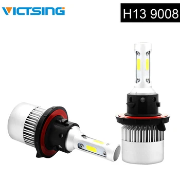 

VicTsing 2Pcs H13 9008 200W 20000LM LED Headlight Kit Power Bulbs 6000K White H13 LED Bulb Car Light DC 12V 24V Auto Headlights