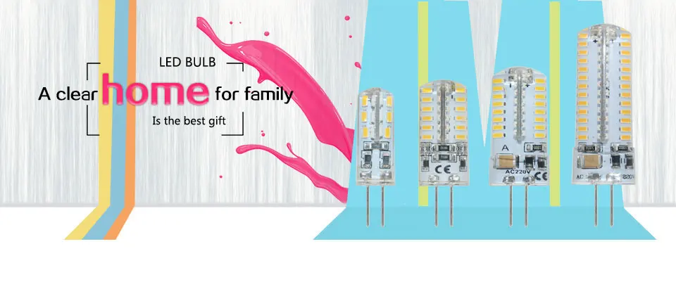 Горячая G4 светодиодный светильник 220V DC12V 24 48 96 104 светодиодный вместо 20 Вт-30 Вт галогенная лампа 360 градусов экономии светильник с украшением в виде кристаллов лампа