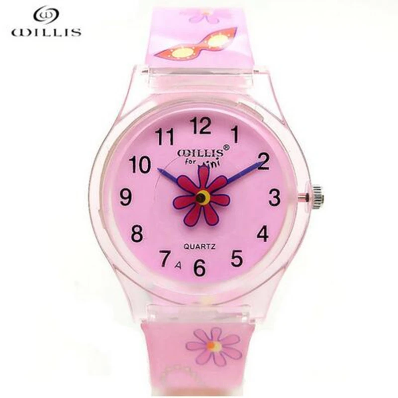 最新のスタイルファッション女の子腕時計シリコン腕時計混合色恋人の腕時計女性スポーツプラスチック時計キッズ時計 子供用時計 Aliexpress