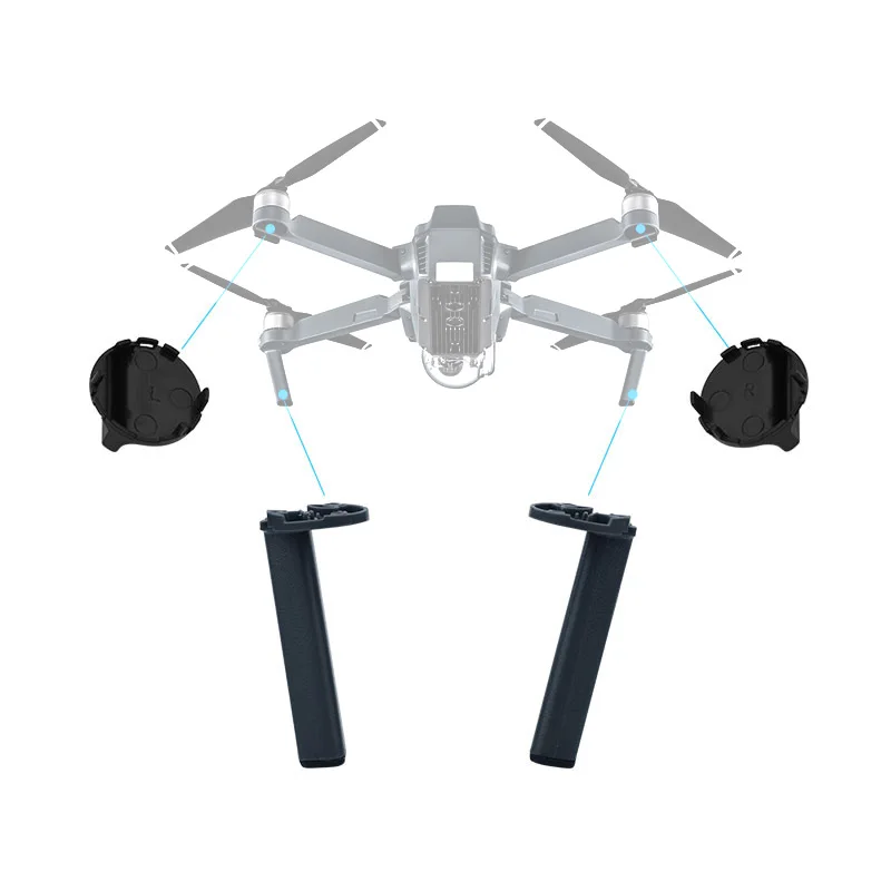 Комплекты шасси для DJI Mavic Pro Дрон Замена ног моторная база левый и правый Передние