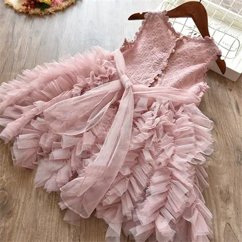 

Baby Girl Tutu Dress Kid Dresses Girls Clothes Christmas Party Princess Vestidos Children Clothing Little Girl Frocks Outfits 8T