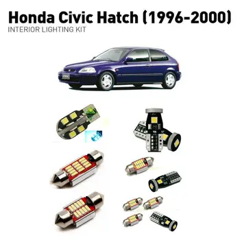 

Led interior lights For Honda civic hatch 1996-2000 4pc Led Lights For Cars lighting kit automotive bulbs Canbus
