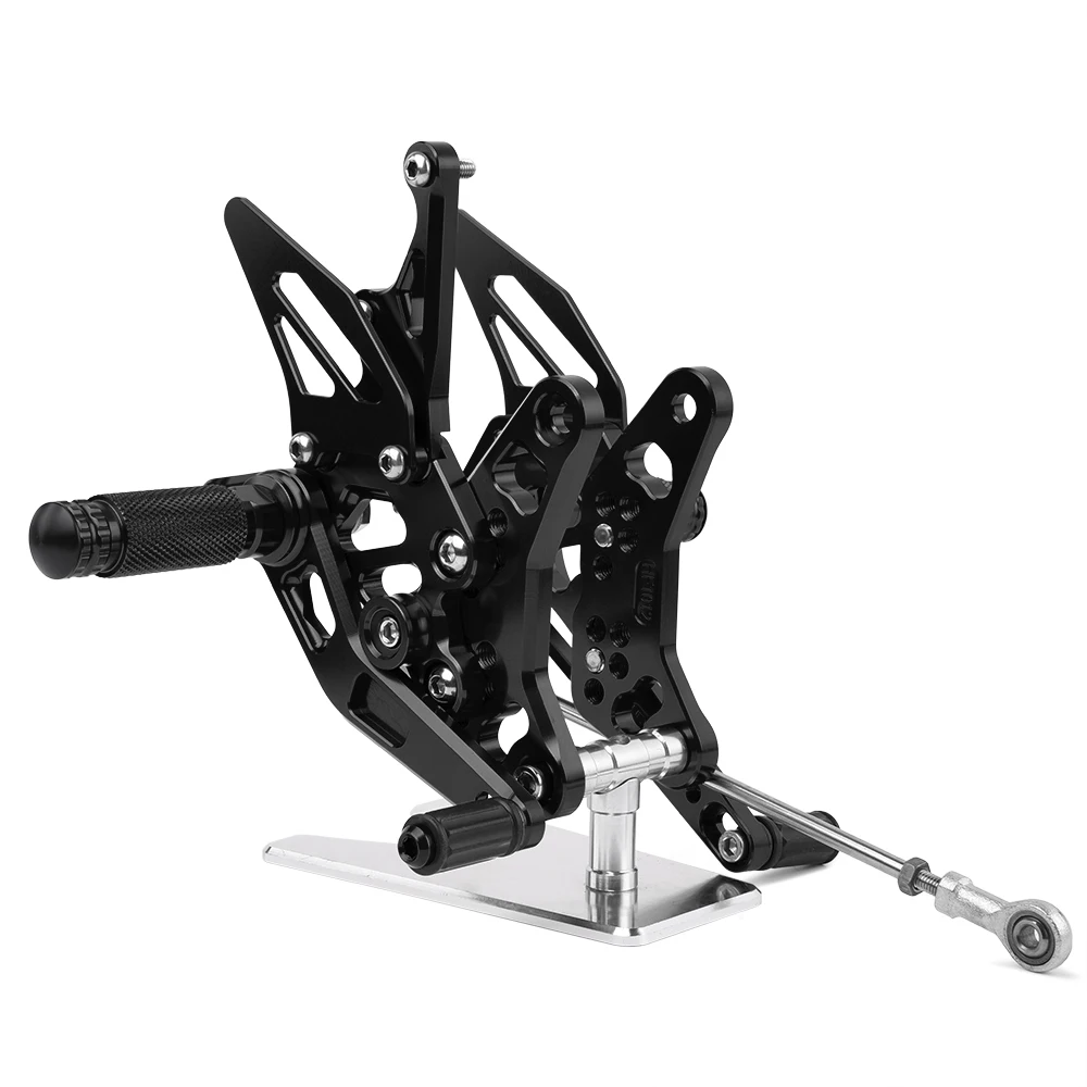 CNC Алюминиевый Регулируемый мотоцикл Rearset задний Набор Подножки педаль Подножка для Suzuki SV650 SV650S SV650X
