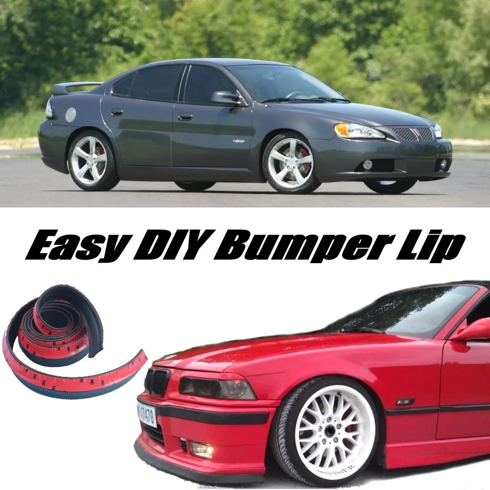 3M Bumper Lip Deflector Front Skirt For Pontiac Grand Am MK5 1998~2005