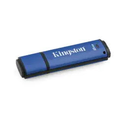 Kingston Технология DataTraveler хранилище конфиденциальности 3,0 8 ГБ, 8 ГБ, 3,0 (3,1 Gen 1), разъем USB тип A, 165 МБ/с., Цвет Azul