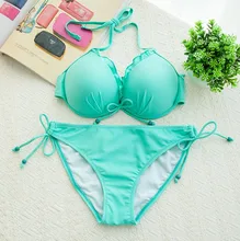 

New hot sale agaric laces secret women swimsuit sexy and high quality swimwear bikinis 2016 bathing suit maillot de bain biquini