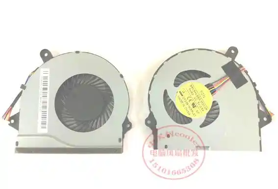 1pcs FCN FL82 DFS5K12214161H 5V0.5A 0T6RHW Notebook 4 Fils Ventilateur Ventilateur de refroidissement