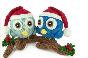 

crochet toys amigurumi rattle penguin lover model number w731