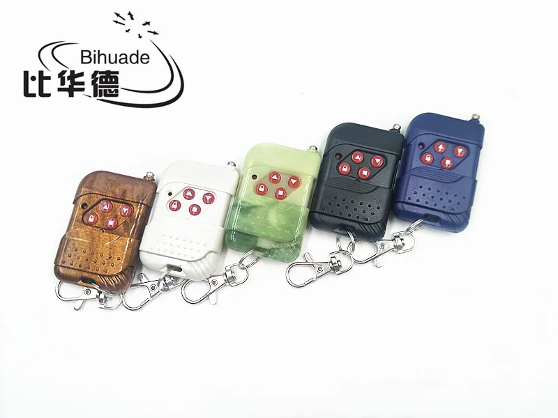 

4 Keys 433MHz Wireless RF Remote Control Controller Learning Code For Garage Gate Door Learning code 1527 EV1527