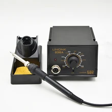 Электрический Железный термостат Регулируемая температура Luo Железный сварочный инструмент 936 паяльник пистолет