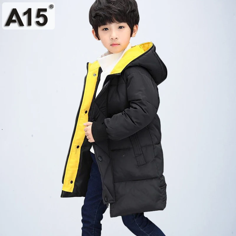 A15 2019 boys winter coats hooded toddler clothes parks size 4 6 8