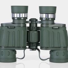 Водонепроницаемый Анти-туман 8x42 армии зеленый яркий круг двойной трубы высокого время телескоп открытый 8 раз увеличение телескоп