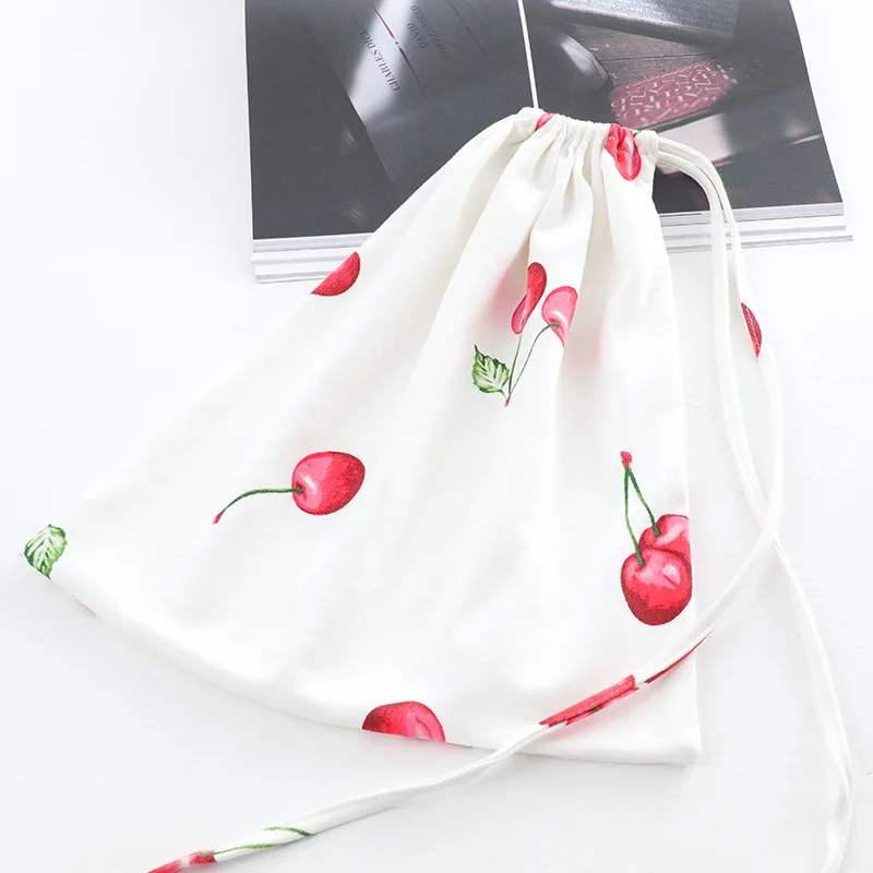 Women new cotton cute eye mask lady spring and summer thin style home wear print long sleeve seven piece pajama sets