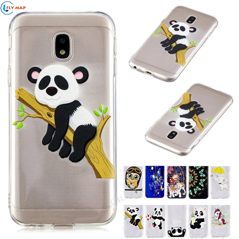 Transparent TPU Case For Samsung Galaxy J3 J 3 2017 J330 SM-J330 SM-J330F/DS SM-J330FN SM-J3300 SM-J330F Soft Phone Cover Capa