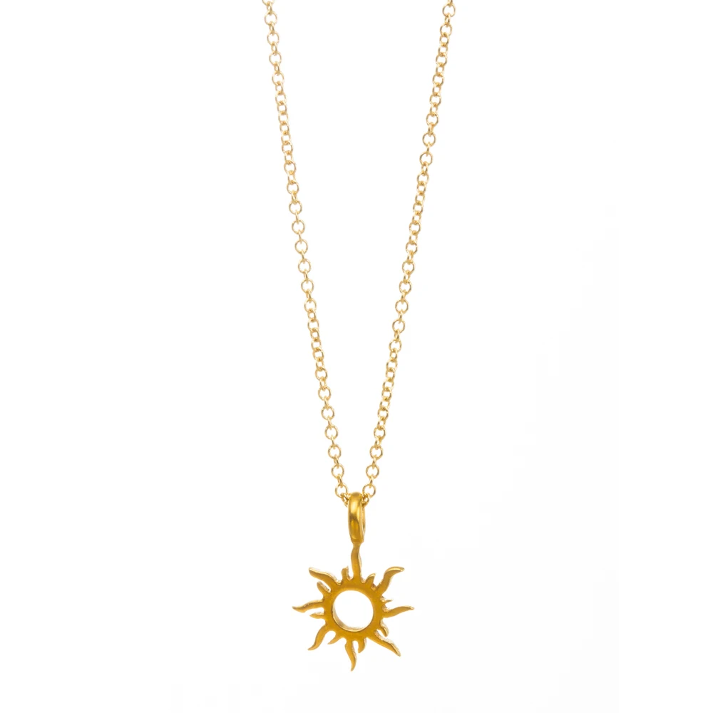 Sun Necklace Pendant Necklace Clavicle 