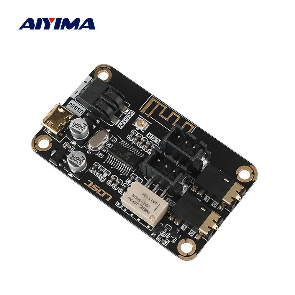 

AIYIMA Bluetooth 4.2 Decoder Audio Board Stereo DIY Speaker MP3 Player Decoding Receiver Module AUX FLAC WAV For Home Theater