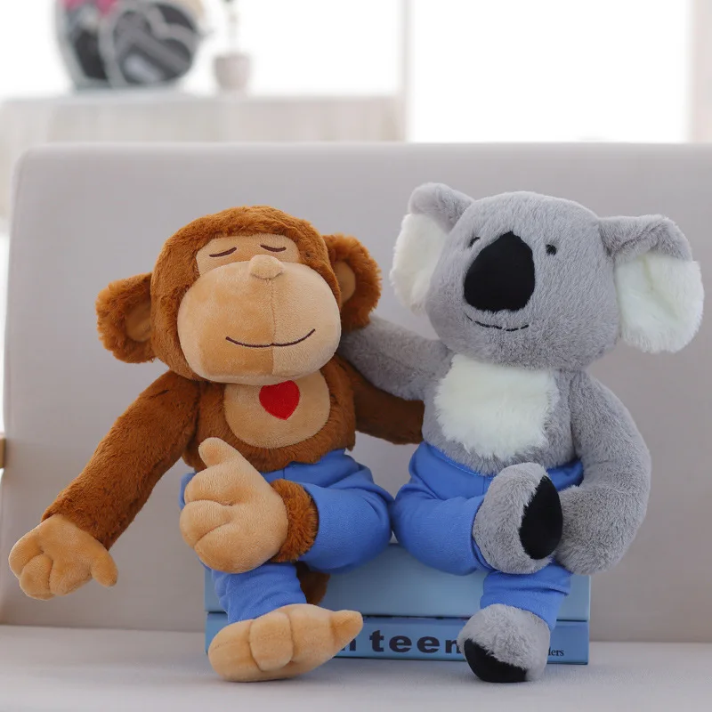 

Sport Plush Lovely Yoga Monkey Toys Soft Stuffed dolls Cute Animal Doll Creative Birthday Gifts Plush Toys for Children