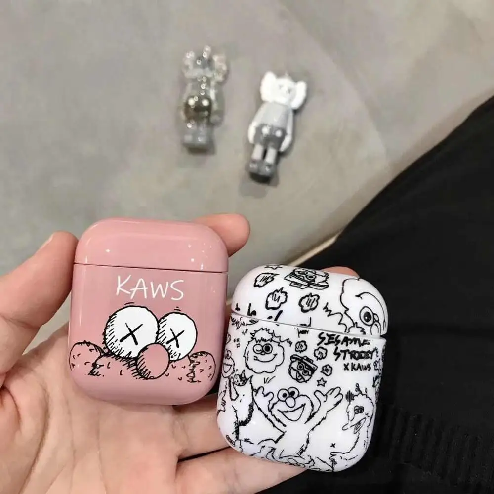 New Kaws AirPods Bluetooth headset shell for airpods case 1/2