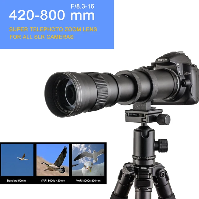 Cheap 420-800mm F/8.3-16 DSLR Super Telephoto Manual Zoom Lens+Bag for Canon Nikon Pentax Olympus Sony A6500 A7SII 6300 GH4 Cheap 420-800mm F/8.3-16 DSLR Super Telephoto Manual Zoom Lens+Bag for Canon Nikon Pentax Olympus Sony A6500 A7SII 6300 GH4