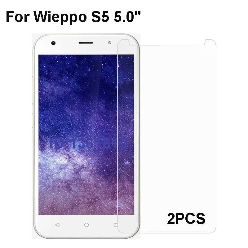 

2PCS Wieppo S5 Tempered Glass 9H High Quality Protective Film Explosion-proof Screen Protector For Wieppo S5