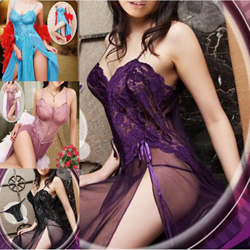 Xmas Gift Sale Womens Sleepwear Plus Size 4XL 5XL 6XL Sexy Costume Dress ,Mesh Women Sexy Lingerie Clothes Open Crotch Lingery