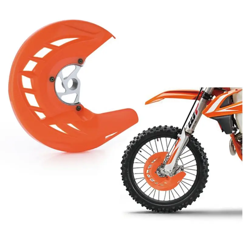 

New Front Brake Disc Protector Gaurd For Husqvarna TE FE 125 250 300 350 2014 2015 For KTM EXC SXF SX XCF qyh