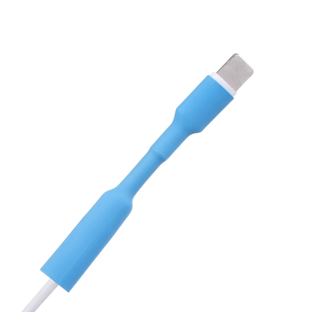 12 шт. кабель протектор USB кабель провода Организатор намотки термоусадочная трубка рукав для iPad iPhone 5 6 7 8 X XR XS кабель