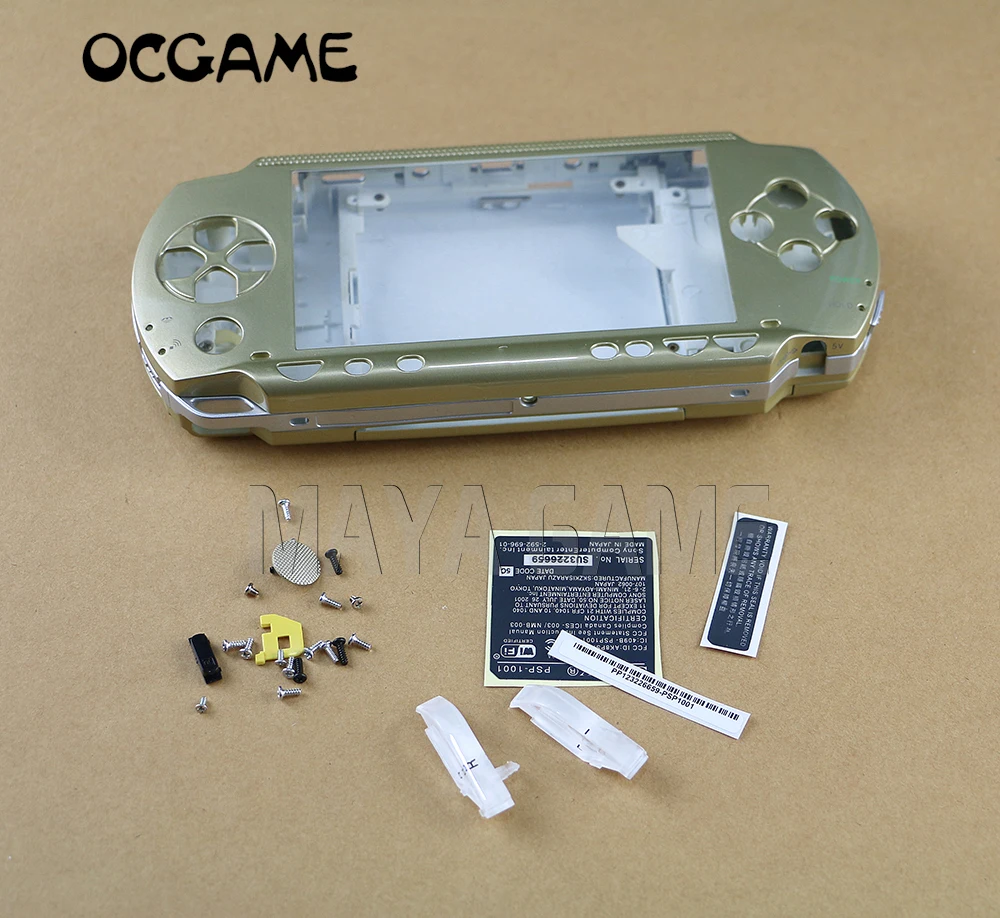 

5 компл./Лот Полный комплект корпуса оболочки замены для psp 1000 PSP 1000 чехол для игровой приставки OCGAME
