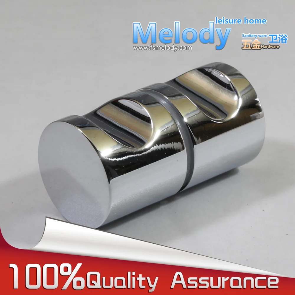 H-018-A Shower Room Door Aluminum alloy Cylinderical Knob Handle Chrome